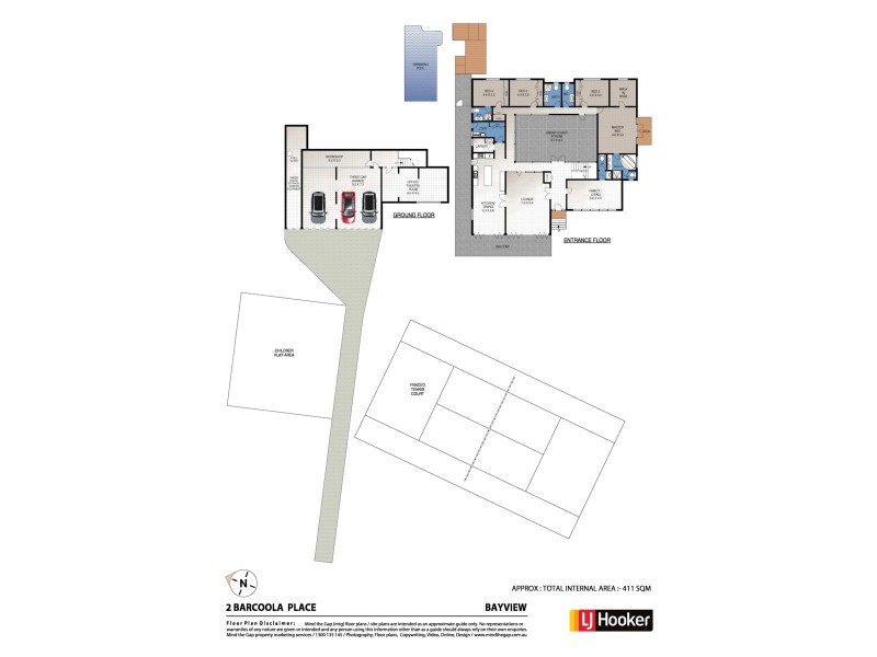 2 Barcoola Place, Bayview NSW 2104 Floorplan