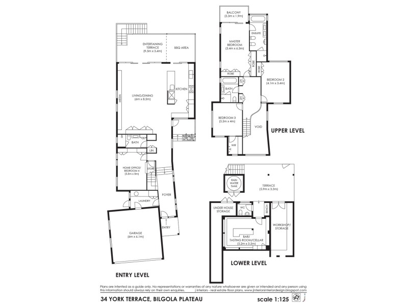 34 York Terrace, Bilgola Plateau NSW 2107 Floorplan
