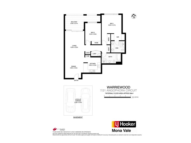 7/21 Angophora Circuit, Warriewood NSW 2102 Floorplan