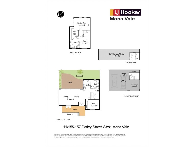 11/155-157 Darley Street West, Mona Vale NSW 2103 Floorplan
