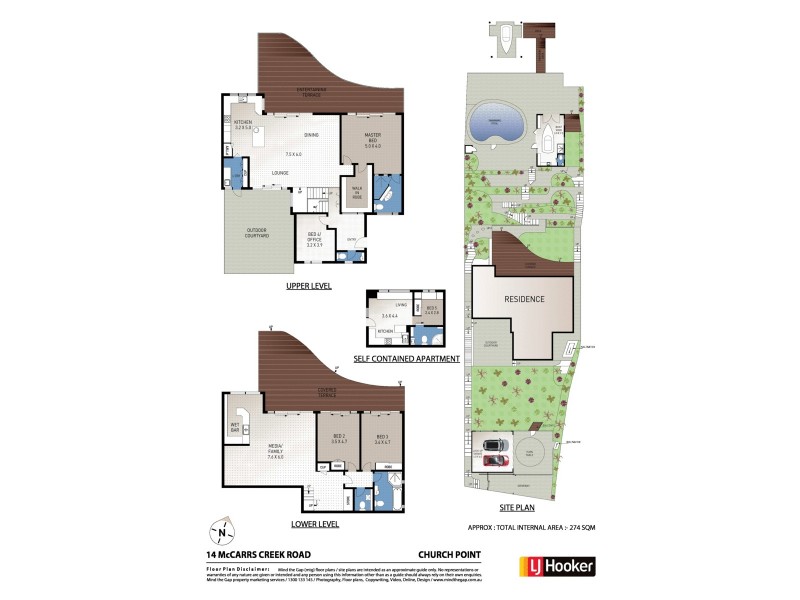 14 Mccarrs Creek Road, Church Point NSW 2105 Floorplan