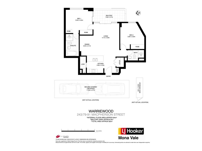 243/79 Macpherson Street, Warriewood NSW 2102 Floorplan