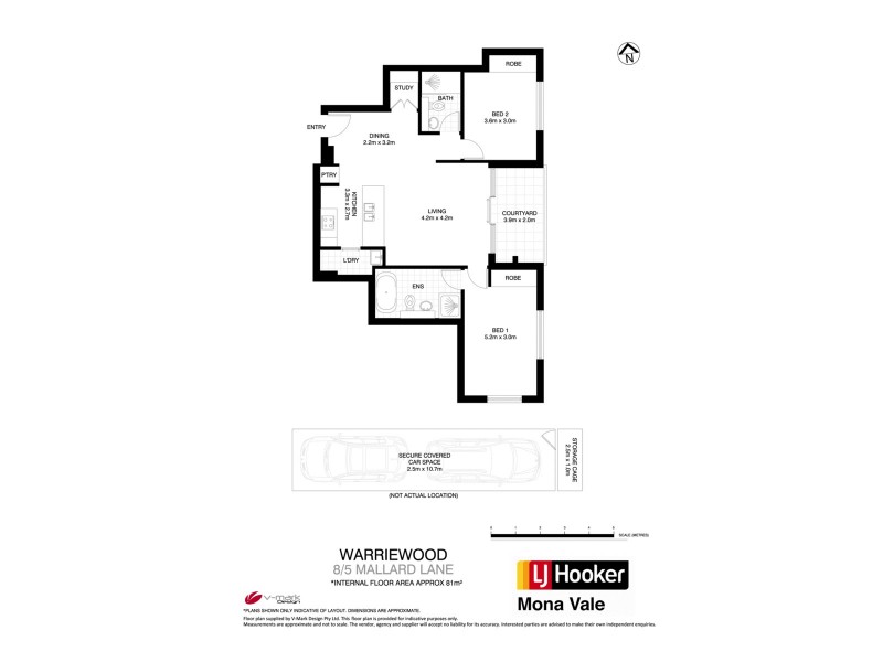 8/5 Mallard Lane, Warriewood NSW 2102 Floorplan