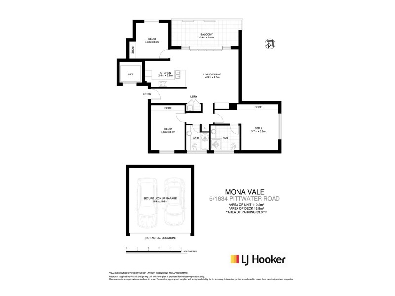 5/1634 Pittwater Road, Mona Vale NSW 2103 Floorplan