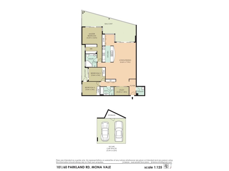 101/60 Parkland Road, Mona Vale NSW 2103 Floorplan