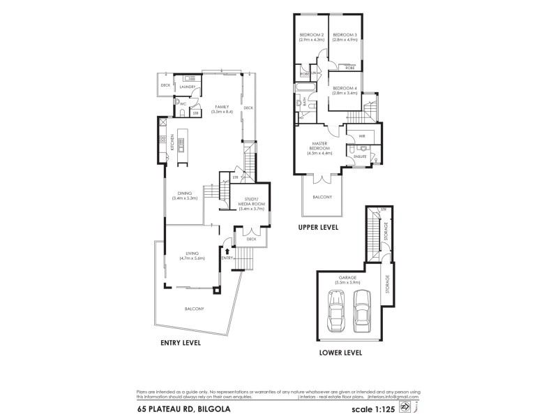 65 Plateau Road, Bilgola Plateau NSW 2107 Floorplan