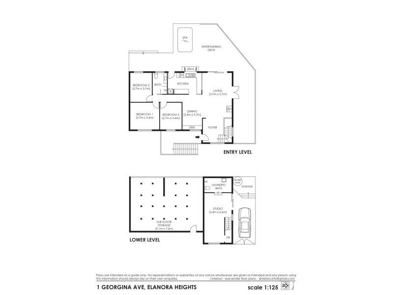 1 Georgina Avenue, Elanora Heights NSW 2101 Floorplan