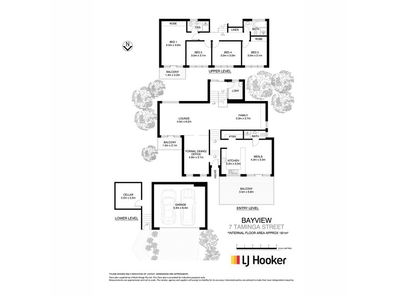 7 Taminga Street, Bayview NSW 2104 Floorplan