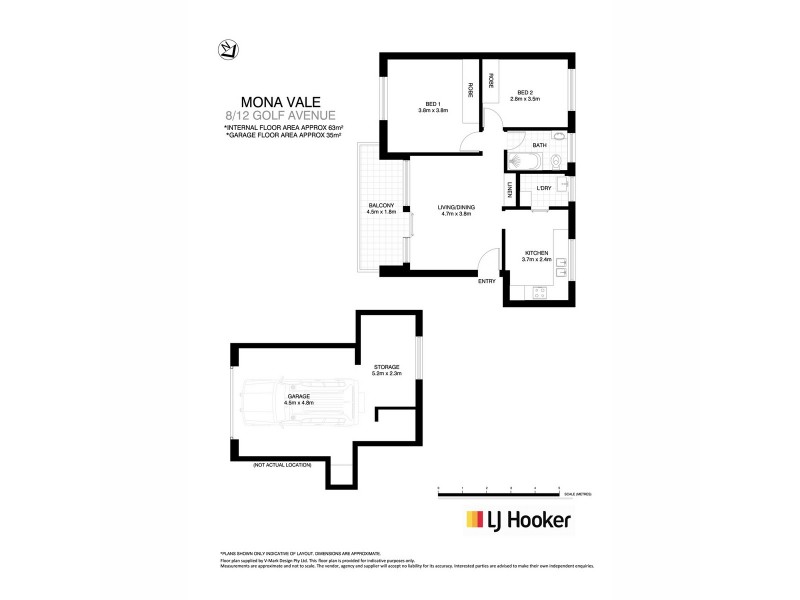 8/12 Golf Avenue, Mona Vale NSW 2103 Floorplan