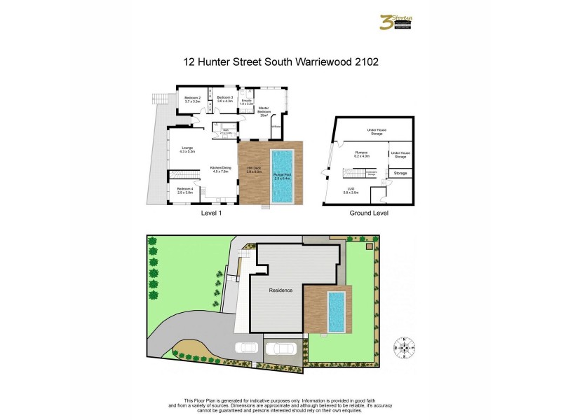 12 Hunter Street South, Warriewood NSW 2102 Floorplan