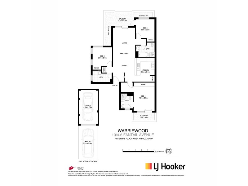 10/4-6 Fantail Avenue, Warriewood NSW 2102 Floorplan