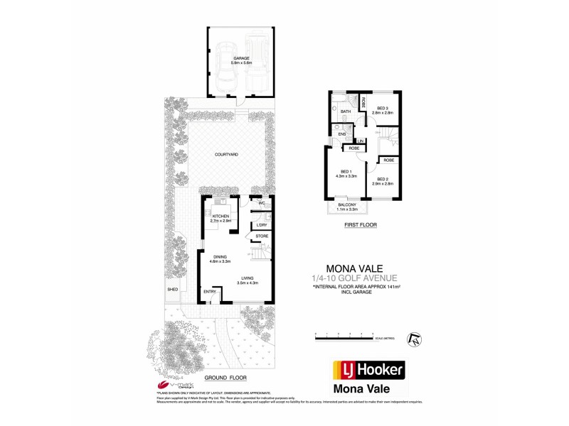 1/4-10 Golf Avenue, Mona Vale NSW 2103 Floorplan