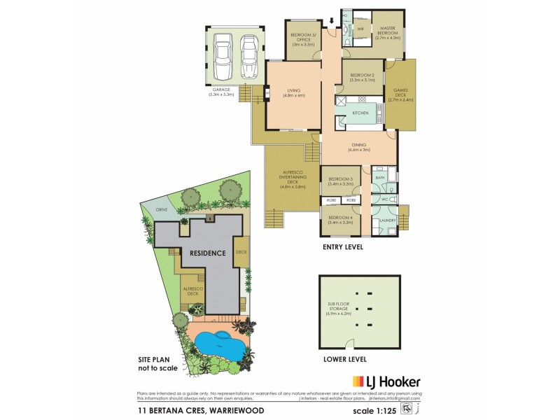 11 Bertana Crescent, Warriewood NSW 2102 Floorplan
