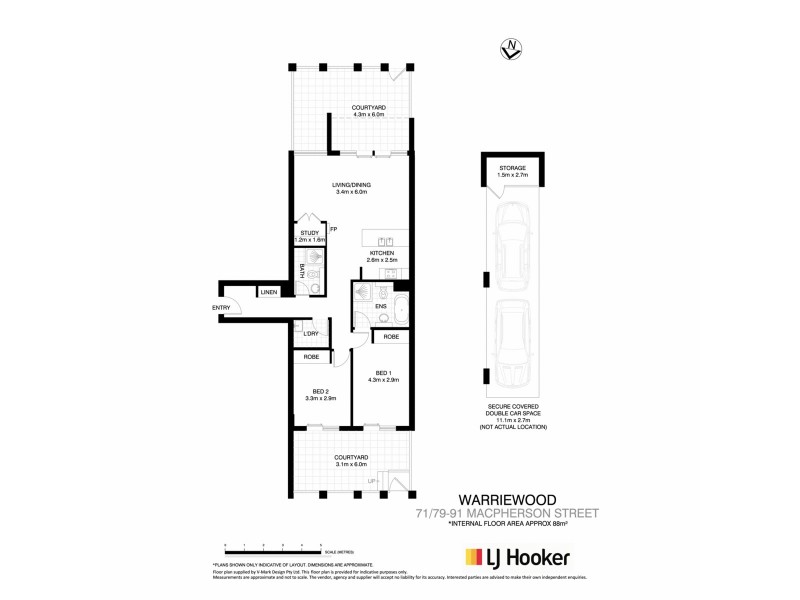 71/79-91 Macpherson Street, Warriewood NSW 2102 Floorplan