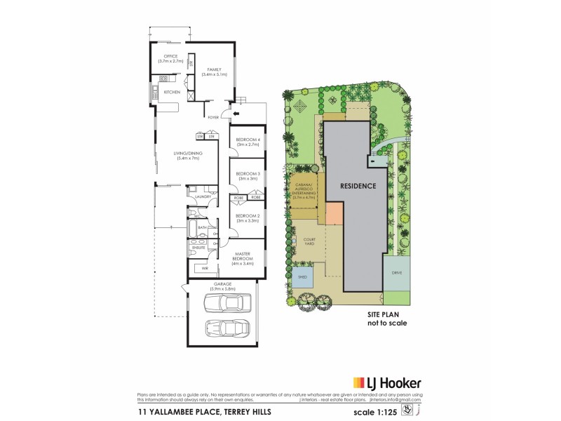 11 Yallambee Place, Terrey Hills NSW 2084 Floorplan