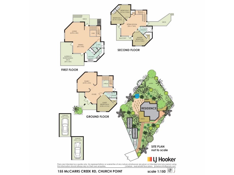 155 McCarrs Creek Road, Church Point NSW 2105 Floorplan