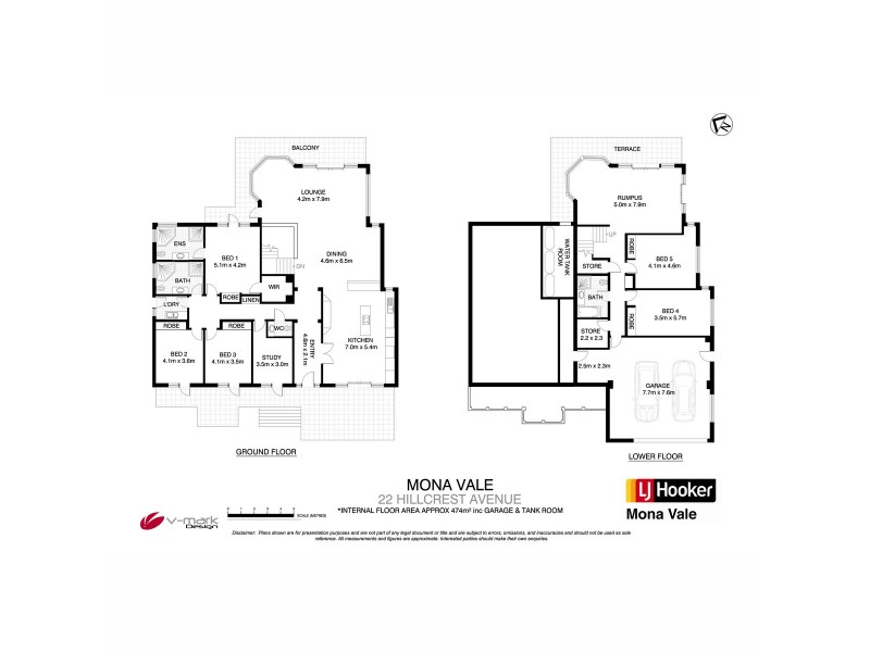 22 Hillcrest Avenue, Mona Vale NSW 2103 Floorplan