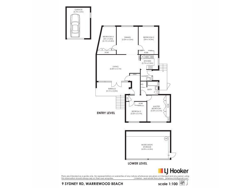 9 Sydney Road, Warriewood NSW 2102 Floorplan