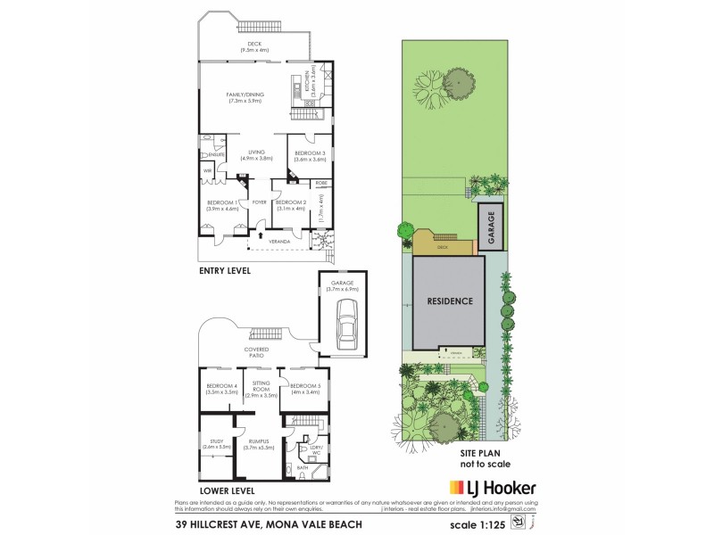 39 Hillcrest Avenue, Mona Vale NSW 2103 Floorplan