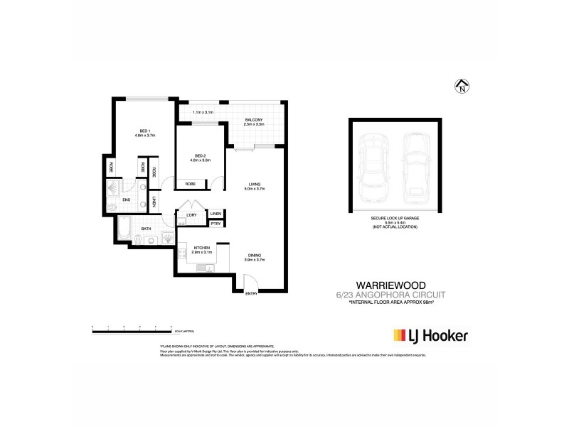 6/23 Angophora Circuit, Warriewood NSW 2102 Floorplan