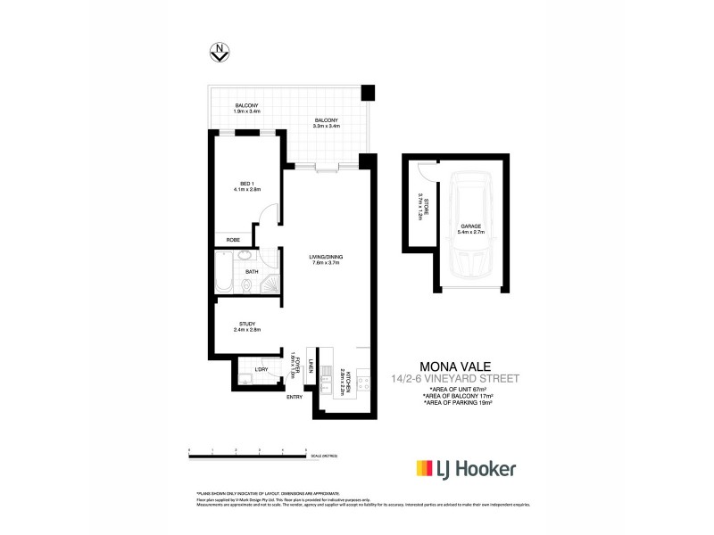 14/2-6 Vineyard Street, Mona Vale NSW 2103 Floorplan
