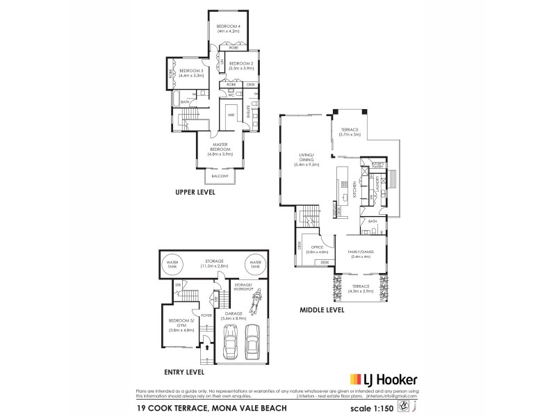 19 Cook Terrace, Mona Vale NSW 2103 Floorplan