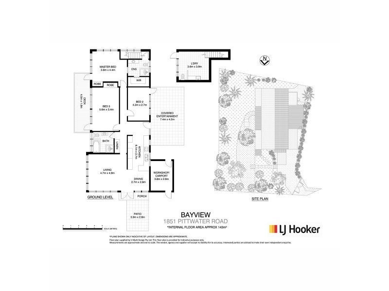 1851 Pittwater Road, Bayview NSW 2104 Floorplan
