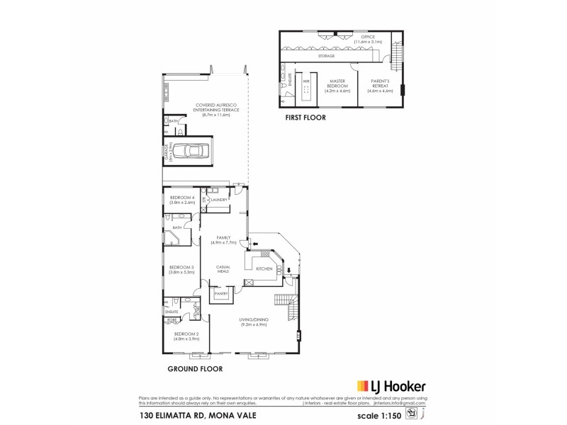 130 Elimatta Road, Mona Vale NSW 2103 Floorplan