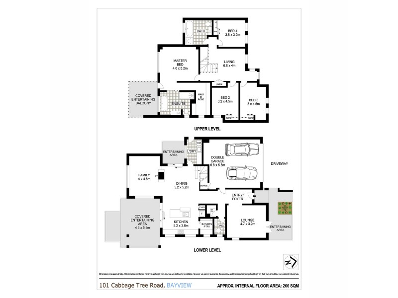 101 Cabbage Tree Road, Bayview NSW 2104 Floorplan