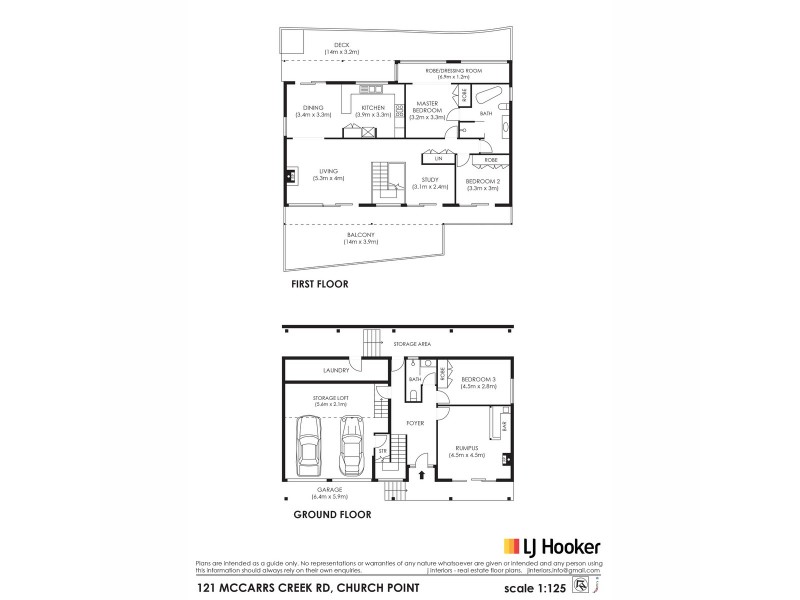 121 McCarrs Creek Road, Church Point NSW 2105 Floorplan