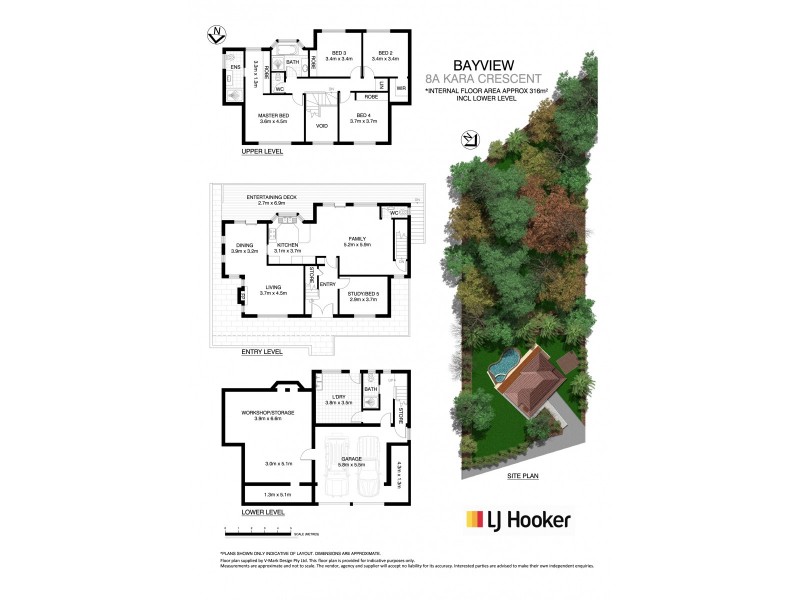 8A Kara Crescent, Bayview NSW 2104 Floorplan