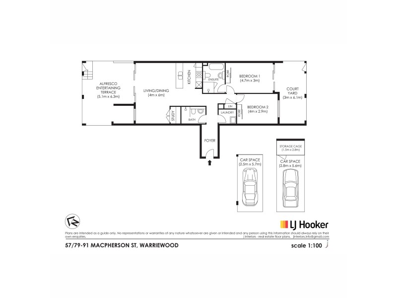 57/79-91 Macpherson Street, Warriewood NSW 2102 Floorplan