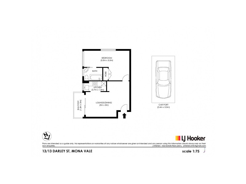 13/13 Darley Street, Mona Vale NSW 2103 Floorplan