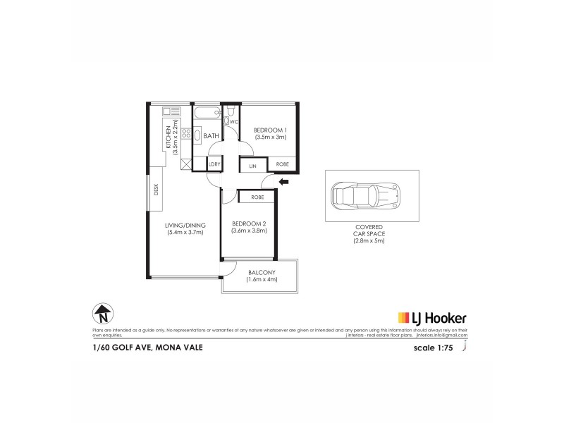 1/60 Golf Avenue, Mona Vale NSW 2103 Floorplan
