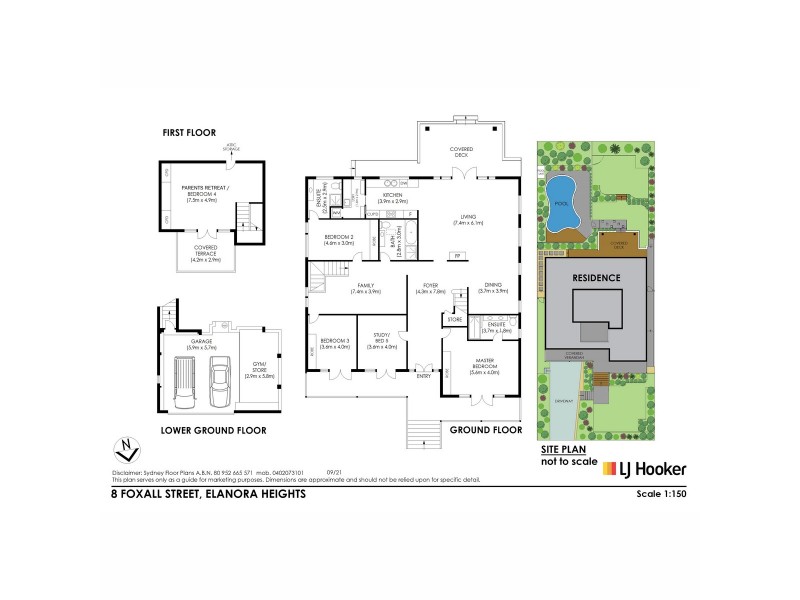 8 Foxall Street, Elanora Heights NSW 2101 Floorplan