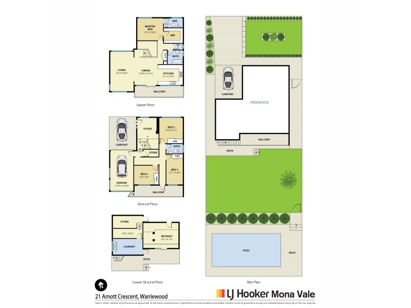 21 Arnott Crescent, Warriewood NSW 2102 Floorplan