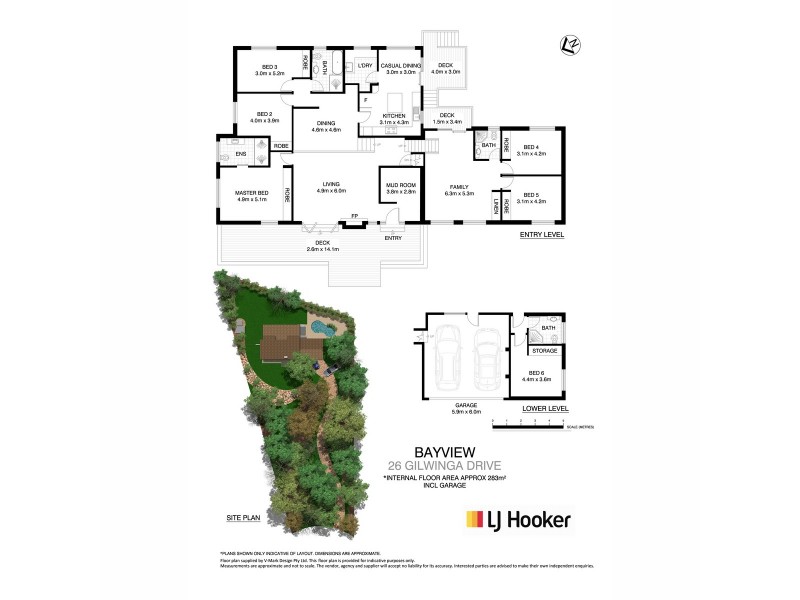 26 Gilwinga Drive, Bayview NSW 2104 Floorplan