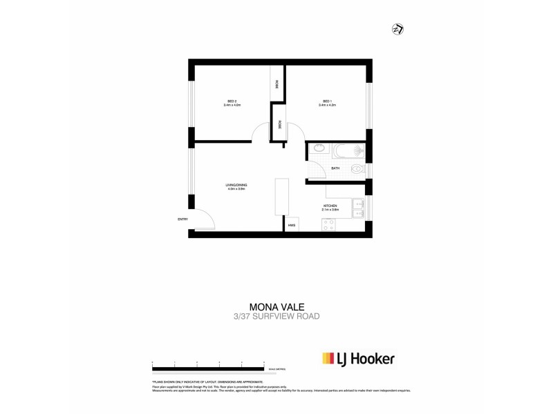 3/37 Surfview Road, Mona Vale NSW 2103 Floorplan
