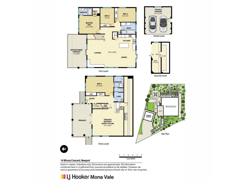 14 Wiruna Crescent, Newport NSW 2106 Floorplan