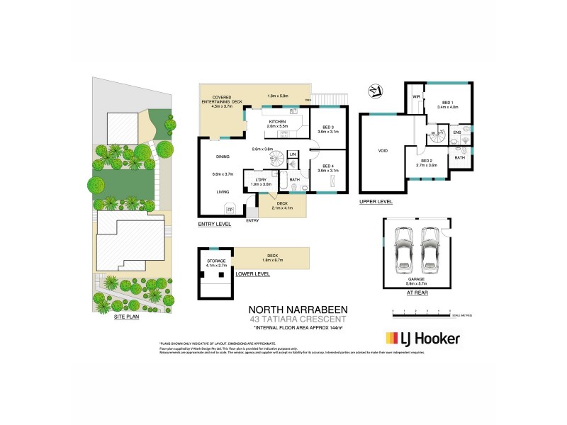 43 Tatiara Crescent, North Narrabeen NSW 2101 Floorplan