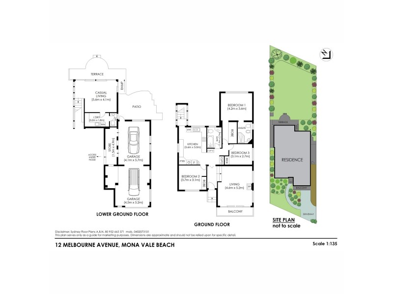 12 Melbourne Avenue, Mona Vale NSW 2103 Floorplan