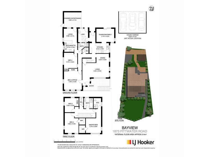 1873 Pittwater Road, Bayview NSW 2104 Floorplan