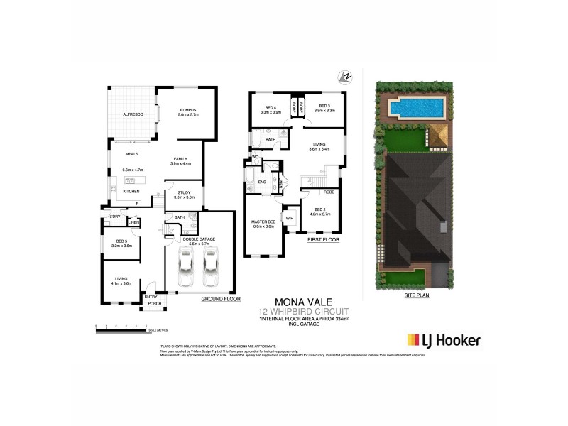 12 Whipbird Circuit, Mona Vale NSW 2103 Floorplan