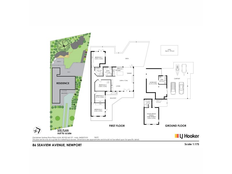86 Seaview Avenue, Newport NSW 2106 Floorplan