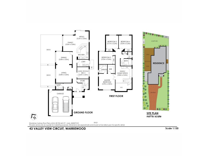 43 Valley View Circuit, Warriewood NSW 2102 Floorplan