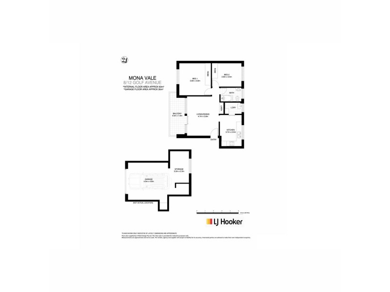 8/12 Golf Avenue, Mona Vale NSW 2103 Floorplan