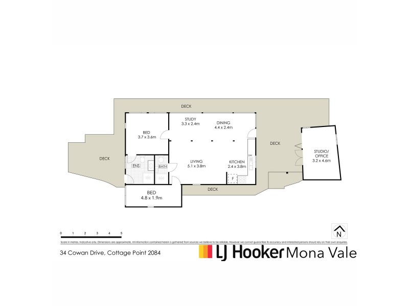 34 Cowan Drive, Cottage Point NSW 2084 Floorplan