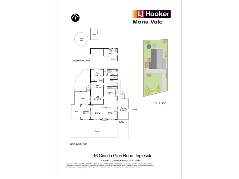 16 Cicada Glen Road, Ingleside NSW 2101 Floorplan