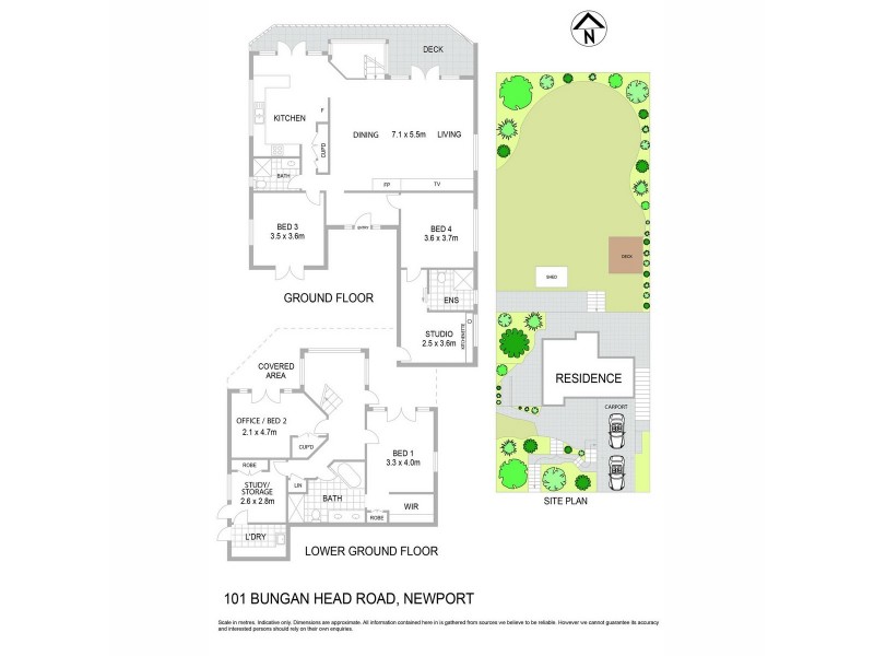 101 Bungan Head Road, Newport NSW 2106 Floorplan