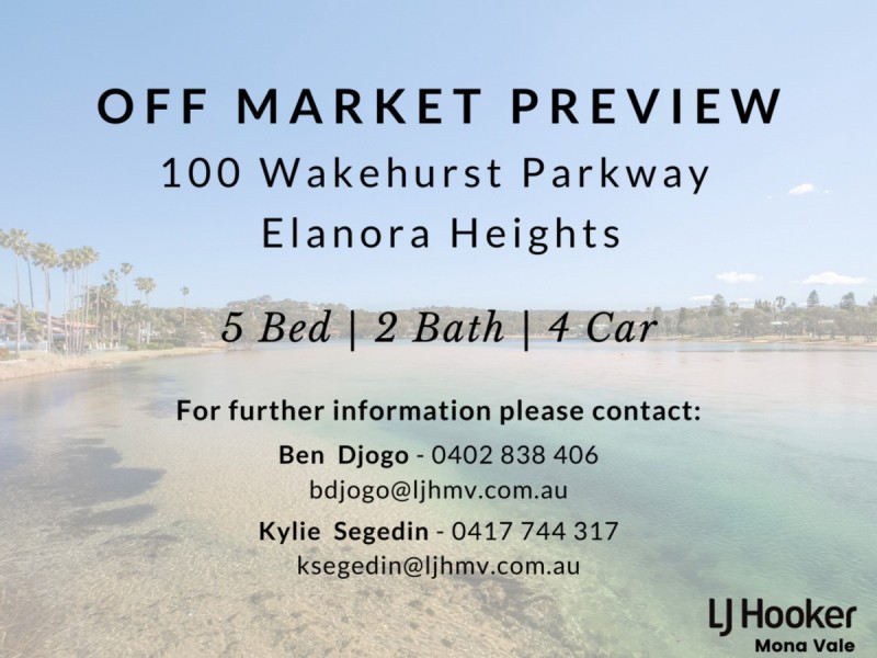 100 Wakehurst Parkway, Elanora Heights NSW 2101